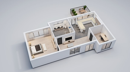 3D Floor Plans & Renders